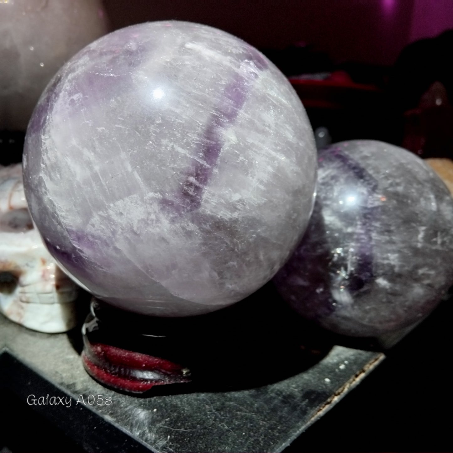 Minerals crystals and magical trinkets