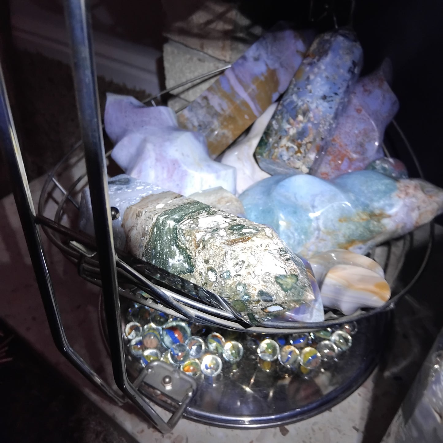 Minerals, crystals and handmade magical crafts