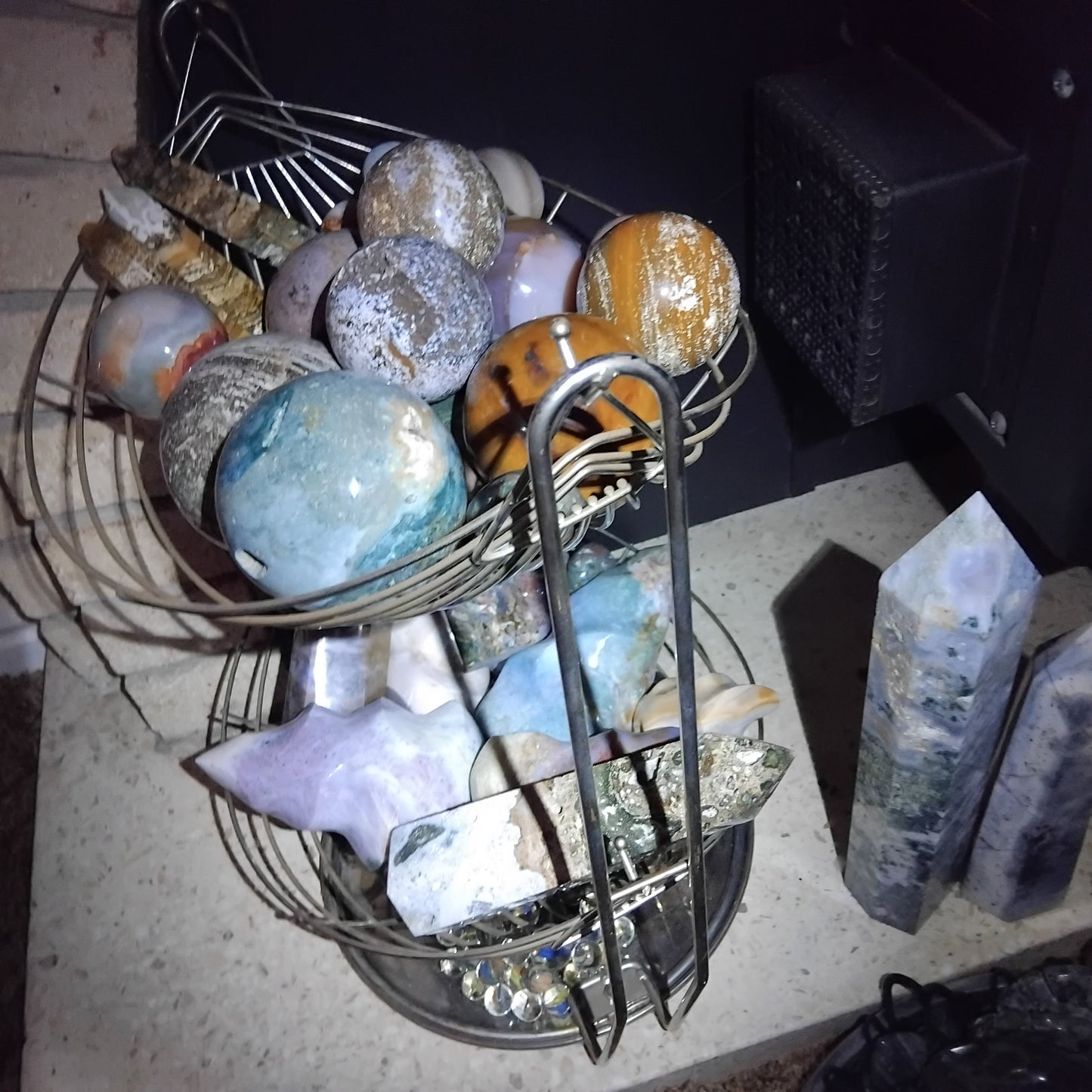 Minerals, crystals and handmade magical crafts