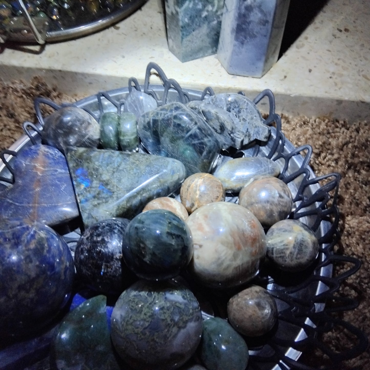 Minerals, crystals and handmade magical crafts