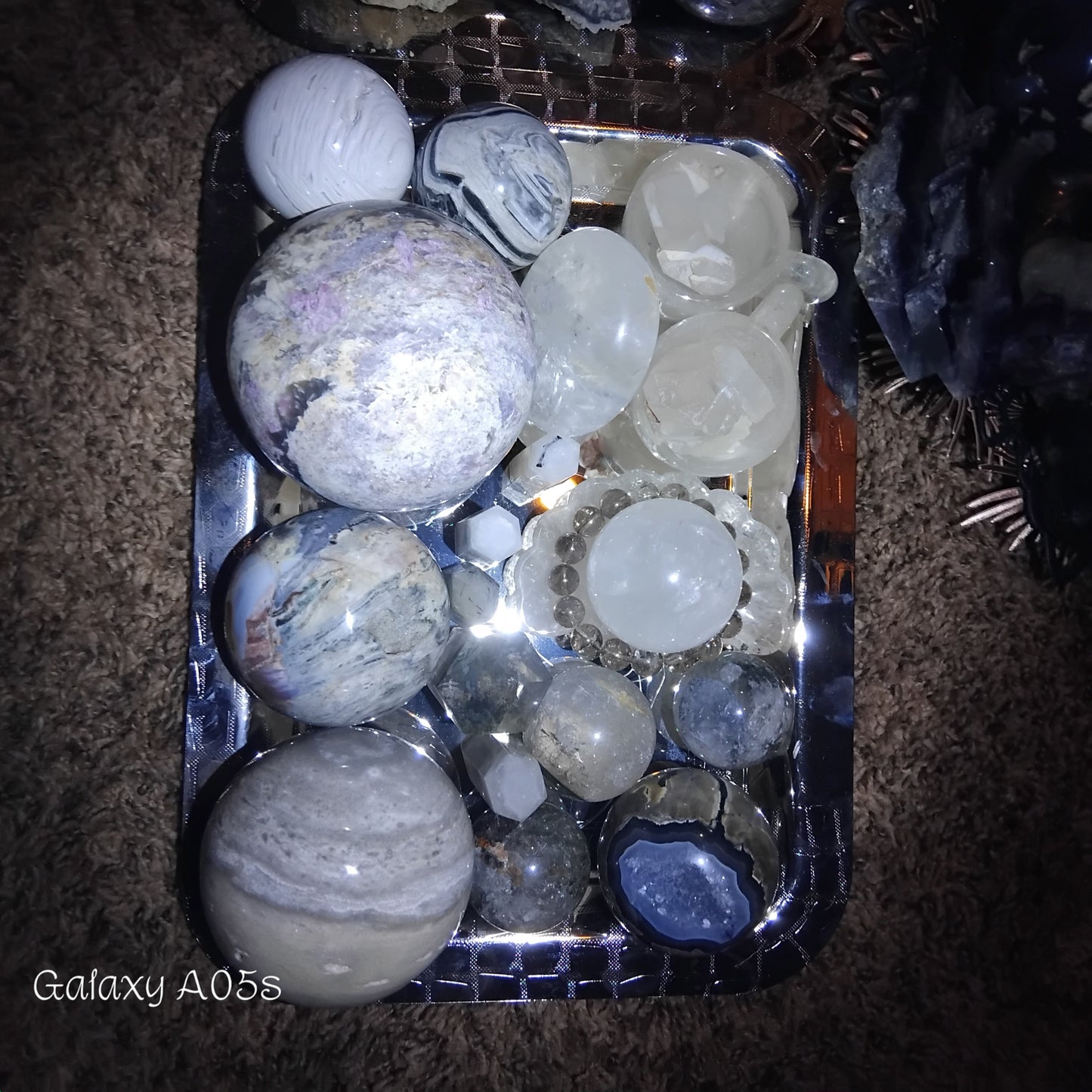 Minerals, crystals and handmade magical crafts