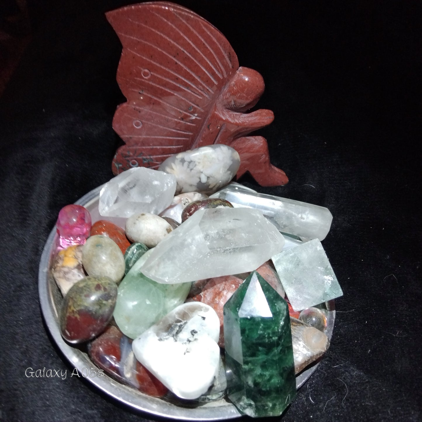 Minerals, crystals and handmade magical crafts